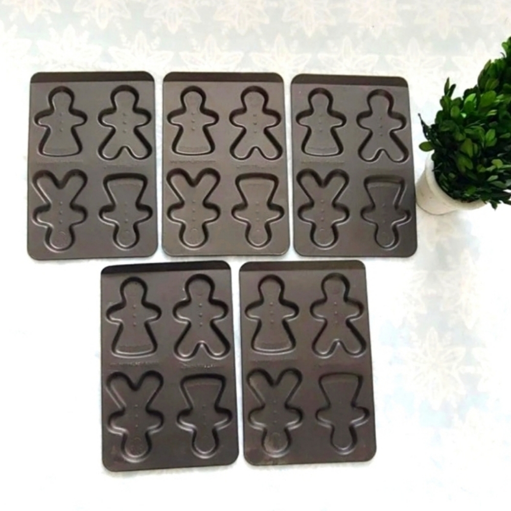 5set Nestle Toll House Cookie Kids Baking Pan 5 pieces.